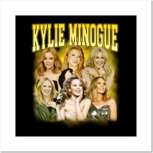 RETRO VINTAGE KYLIE MINOGUE BOOTLEG STYLE Posters and Art